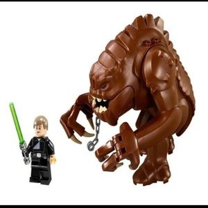 COPY - Star Wars Luke skywalker & Rancor compatible  Lego